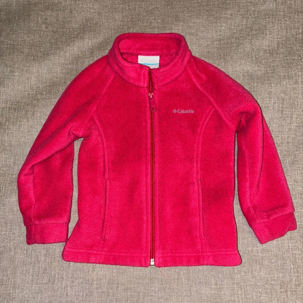 Columbia Vibrant Pink Fleece Jacket